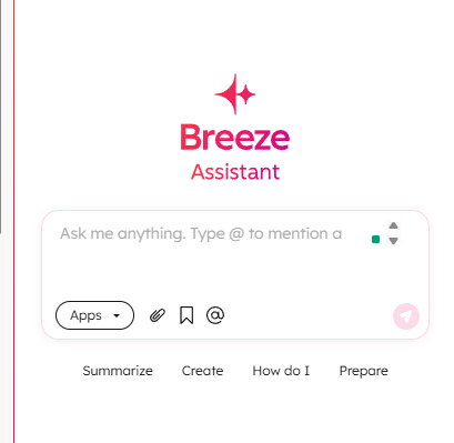 Suggestion de prompt Breeze HubSpot